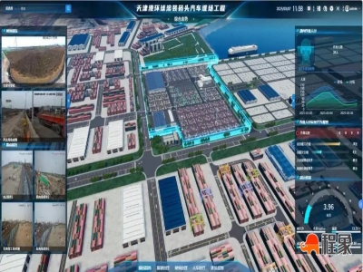 智启新程 数筑未来 津港建设版“智慧工地平台”正式上线